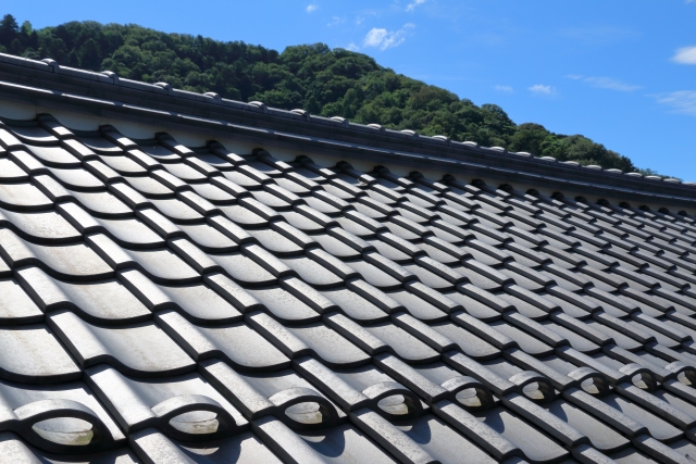 勾配のついた屋根