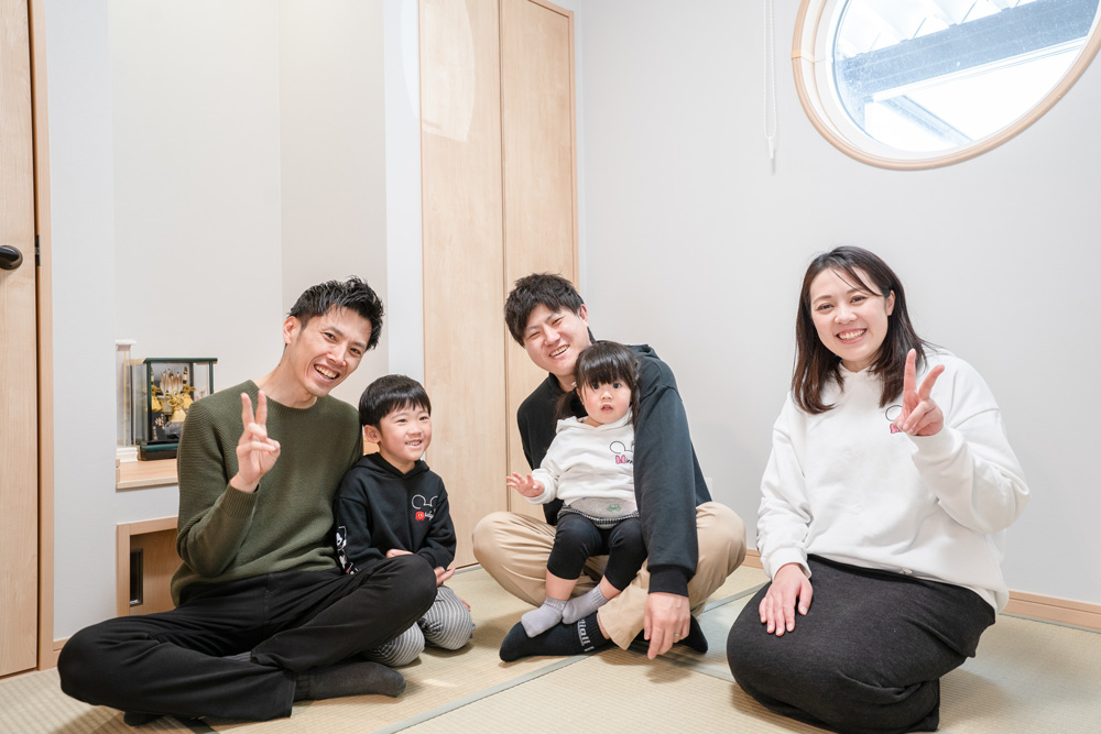 家づくりの相談を整理する様子